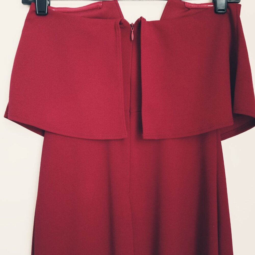 Lulu's Red Strapless Maxi Dress - Picture 11 of 14
